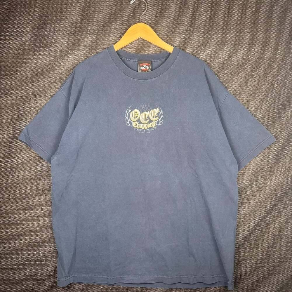 Vintage Y2K Orange County Choppers New York Long Sleeves Shirt Size L